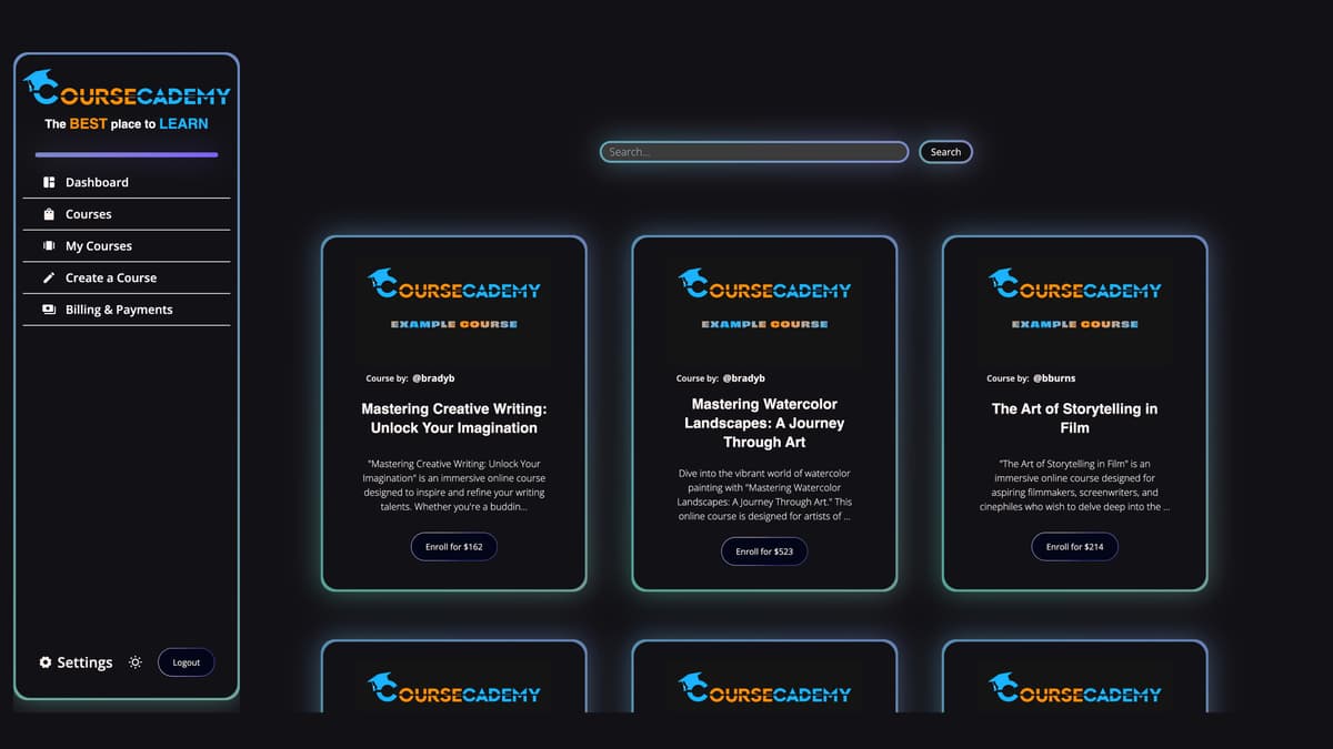 Courses